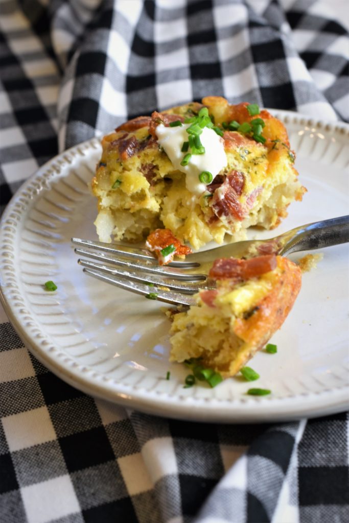 tater tot casserole breakfast bacon