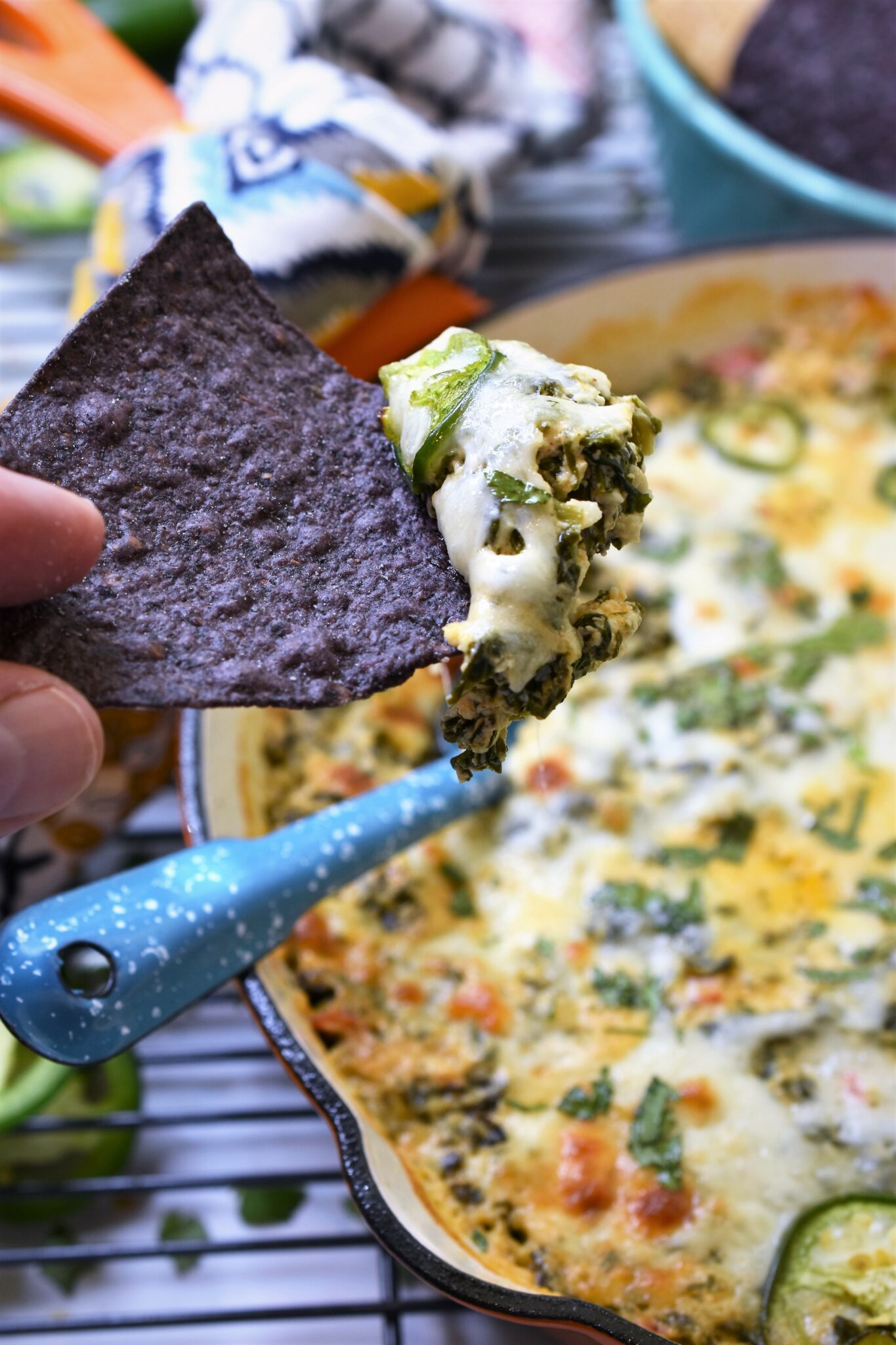 Baked Mexican Spinach Dip...Dip, Dip, Hooray! | Recipe For A Party